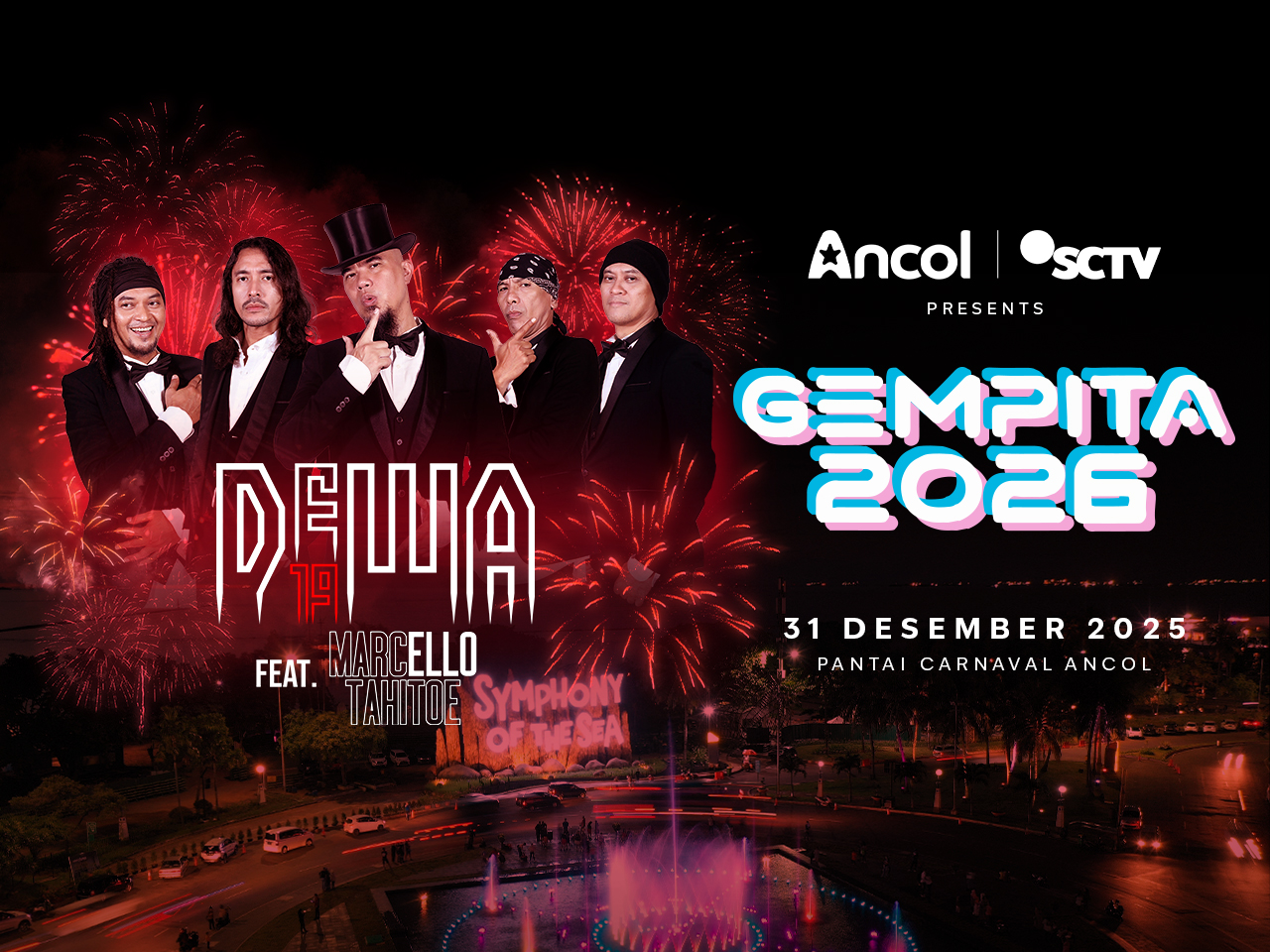 Ancol Taman Impian Hadirkan  “LIBURAN PENUH CERIA” Sambut Natal  2025 & Tahun Baru 2026